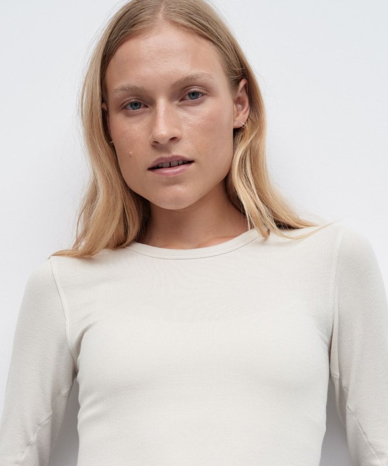 Lululemon Hold Tight Long-Sleeve Shirt Bone Online Outlet Sale