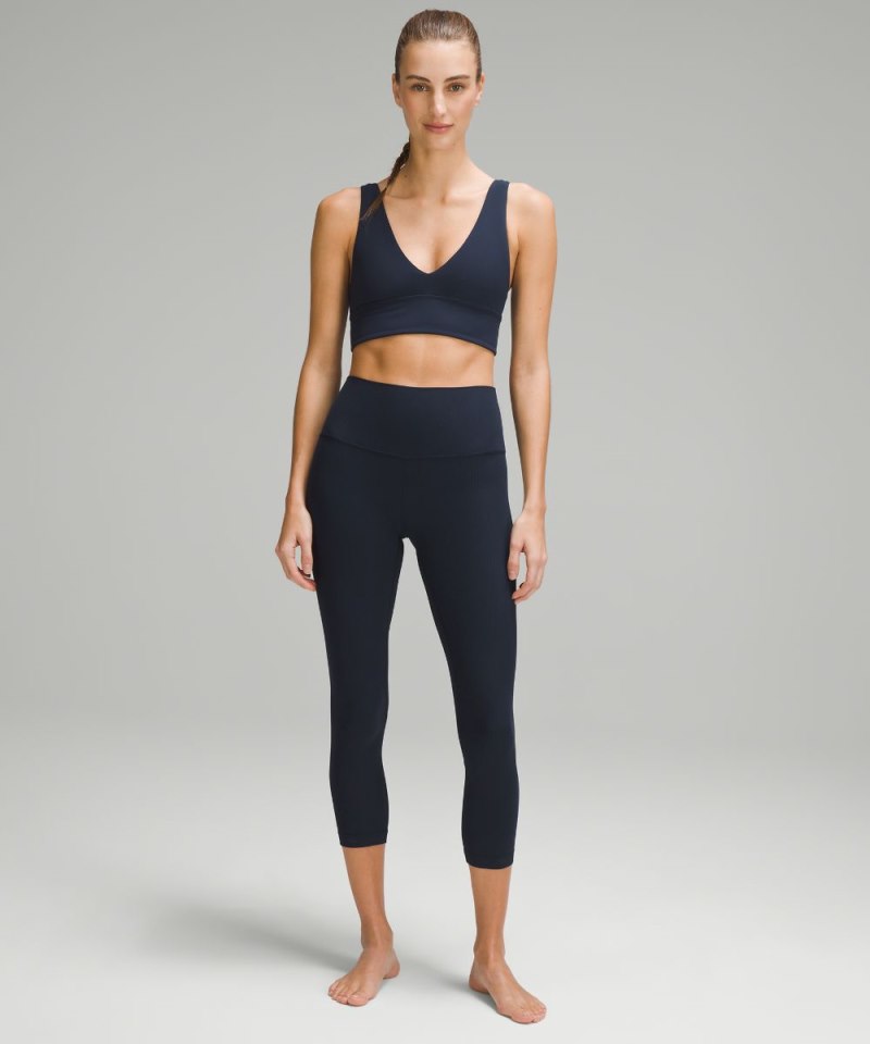 Lululemon lululemon Align™ High-Rise Ribbed Crop 23" True Navy Online Outlet Sale