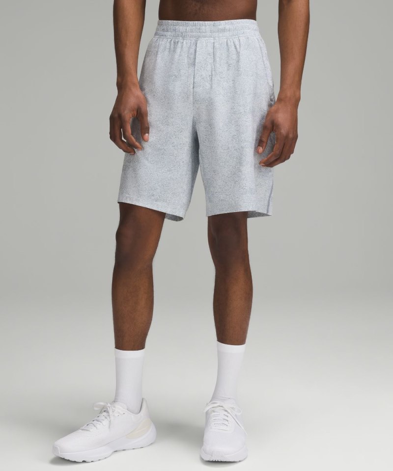 Lululemon Pace Breaker Lined Short 9" Infuse Texture Alpine White Multi Online Outlet Sale