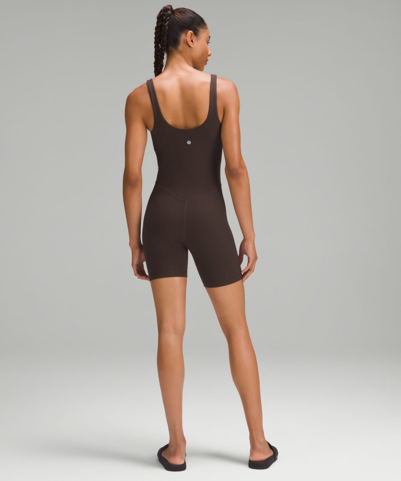 Lululemon lululemon Align™ Bodysuit 6" Espresso Online Outlet Sale
