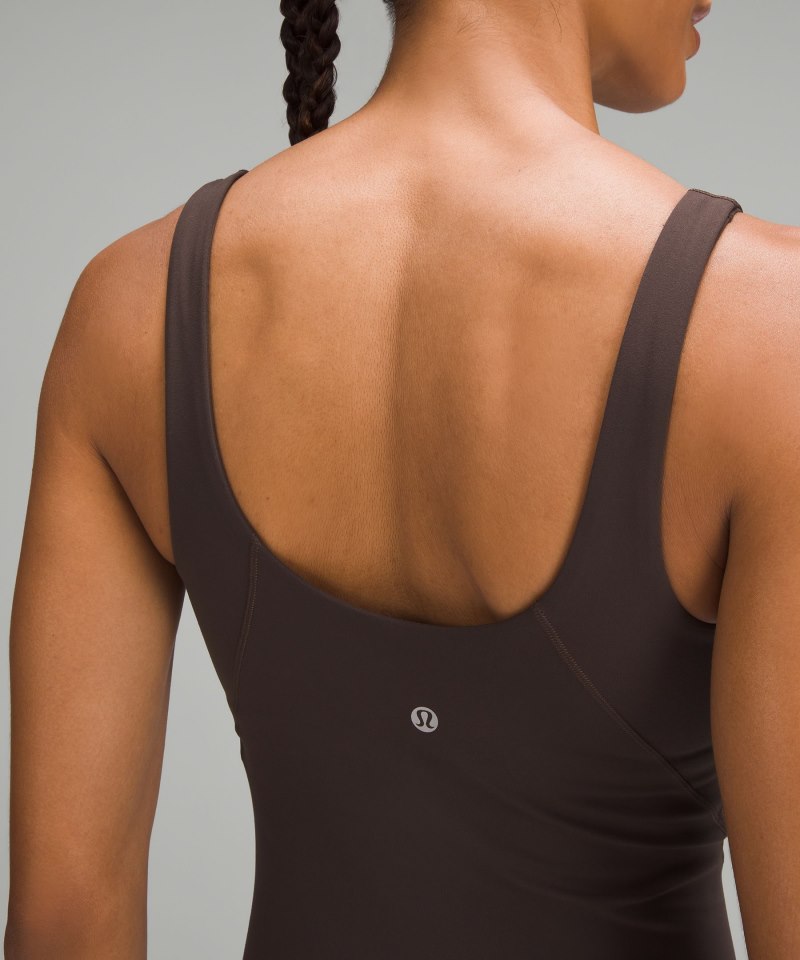 Lululemon lululemon Align™ Bodysuit 6" Espresso Online Outlet Sale