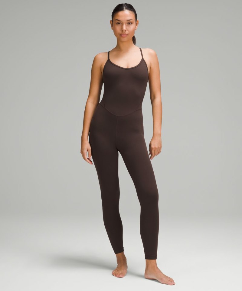 Lululemon lululemon Align™ Cross-Back Bodysuit 25" Espresso (not available) Online Outlet Sale