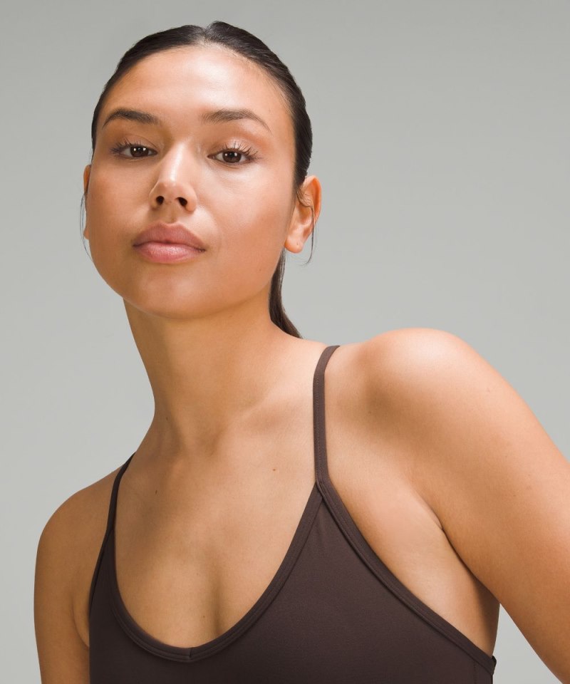 Lululemon lululemon Align™ Cross-Back Bodysuit 25" Espresso (not available) Online Outlet Sale