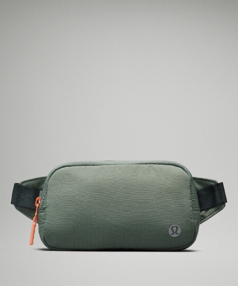 Lululemon Everywhere Belt Bag Mini *Ripstop Grey Eucalyptus / Legacy Green / Coral Kiss Online Outlet Sale
