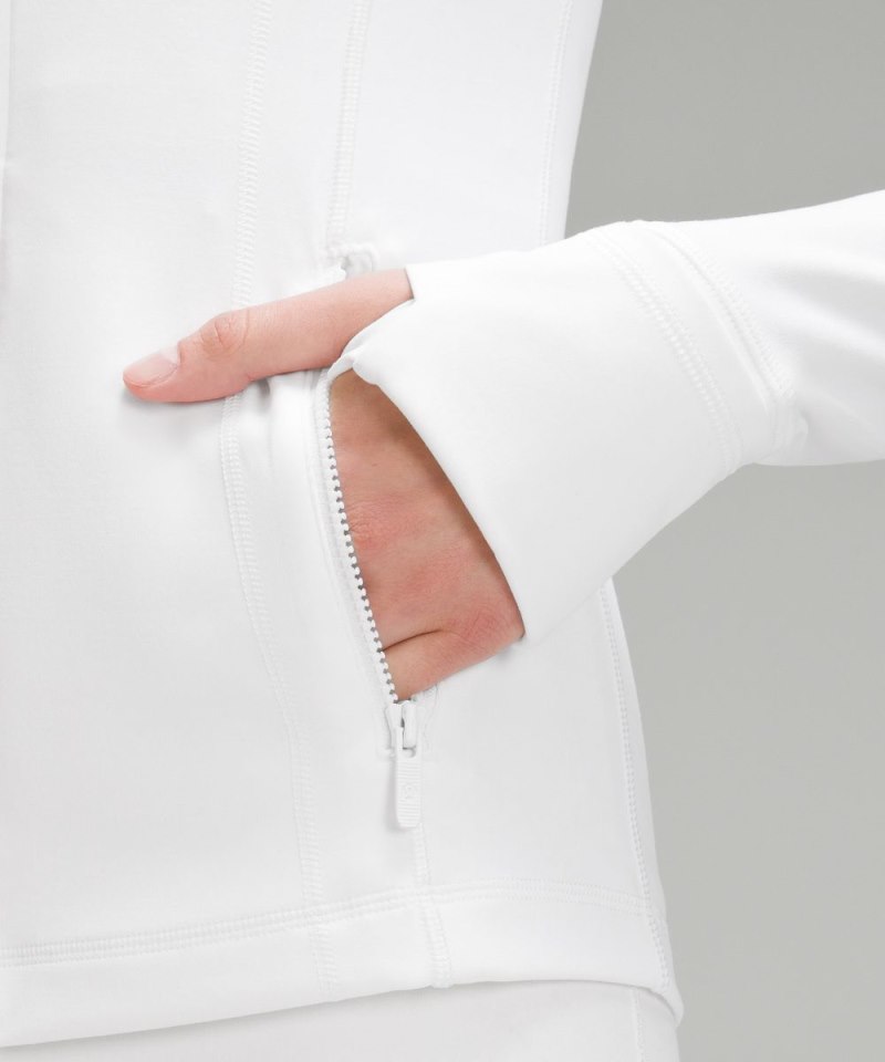 Lululemon Define Jacket *Nulu White Online Outlet Sale