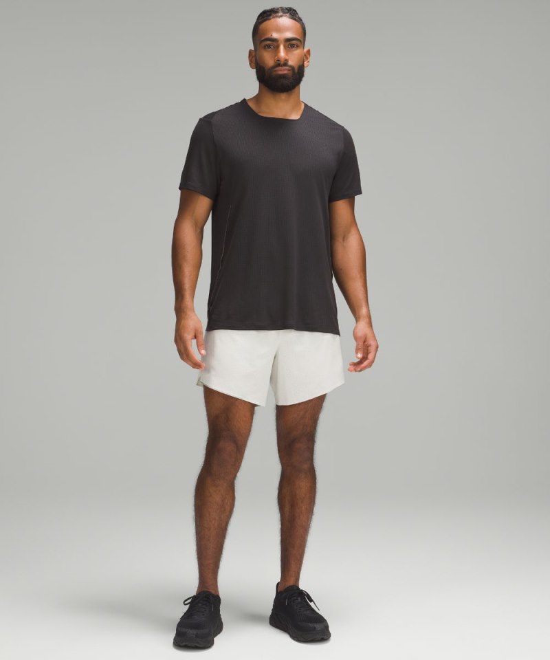 Lululemon Fast and Free Lined Short 6" Bone Online Outlet Sale