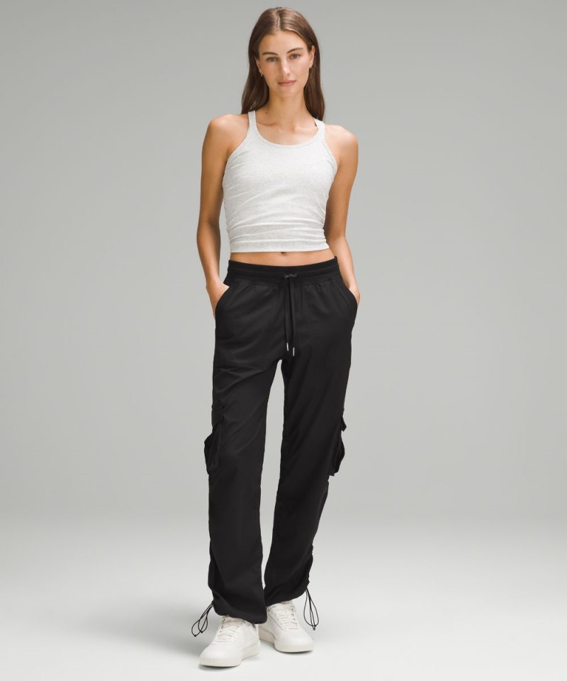Lululemon Dance Studio Relaxed-Fit Mid-Rise Cargo Pant Black Online Outlet Sale
