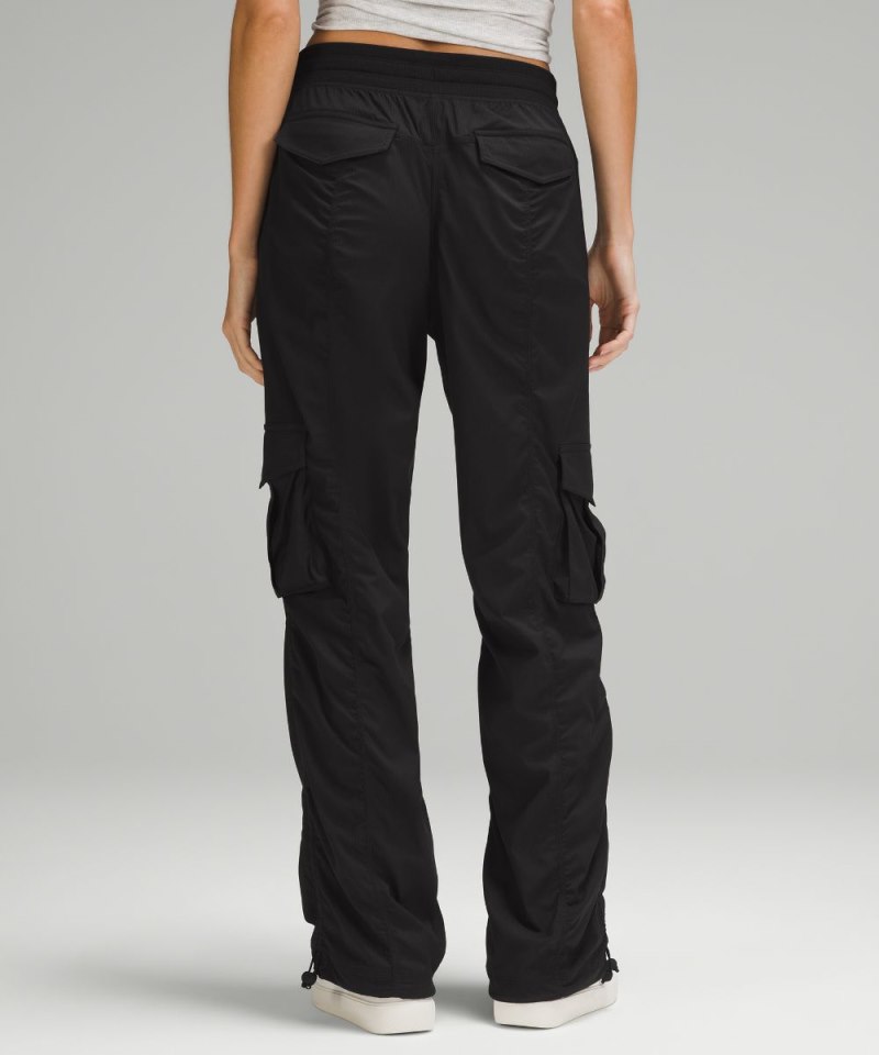 Lululemon Dance Studio Relaxed-Fit Mid-Rise Cargo Pant Black Online Outlet Sale