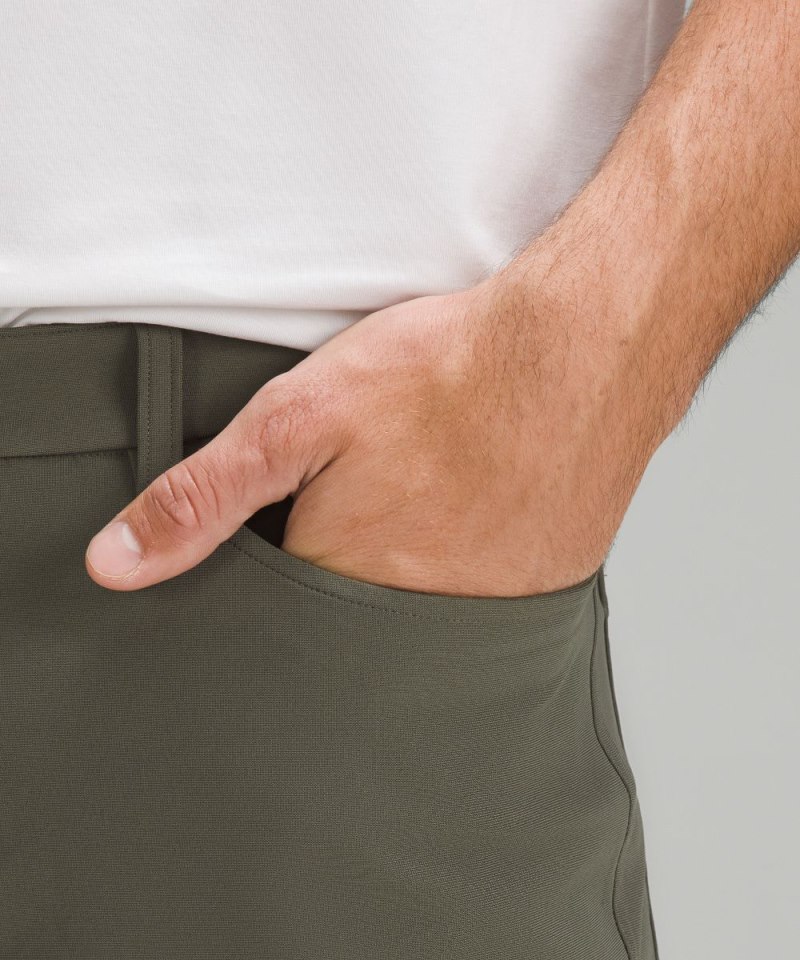 Lululemon ABC Classic-Fit 5 Pocket Pant 37"L *Warpstreme Army Green Online Outlet Sale