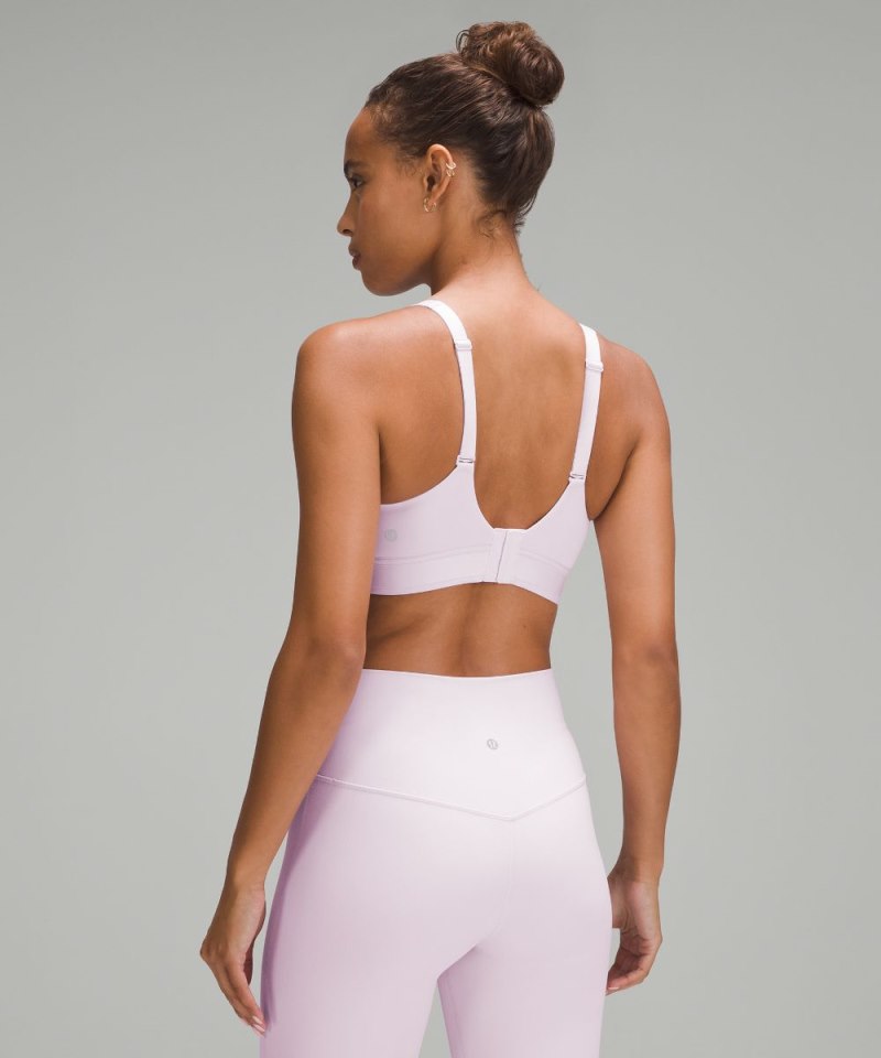 Lululemon Super-Soft Adjustable Recovery Bra *Light Support, B-D Cups Meadowsweet Pink Online Outlet Sale