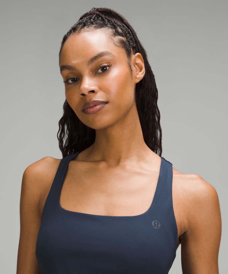 Lululemon Lightweight Linerless Tennis Dress True Navy Online Outlet Sale
