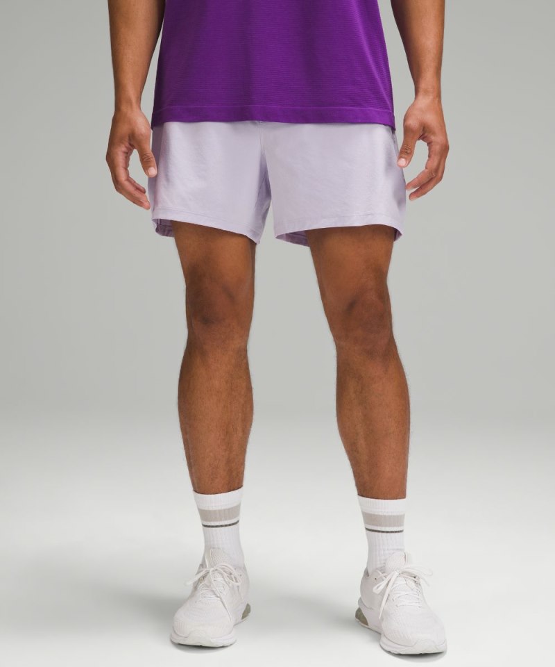 Lululemon Pace Breaker Lined Short 5" Lilac Ether Online Outlet Sale