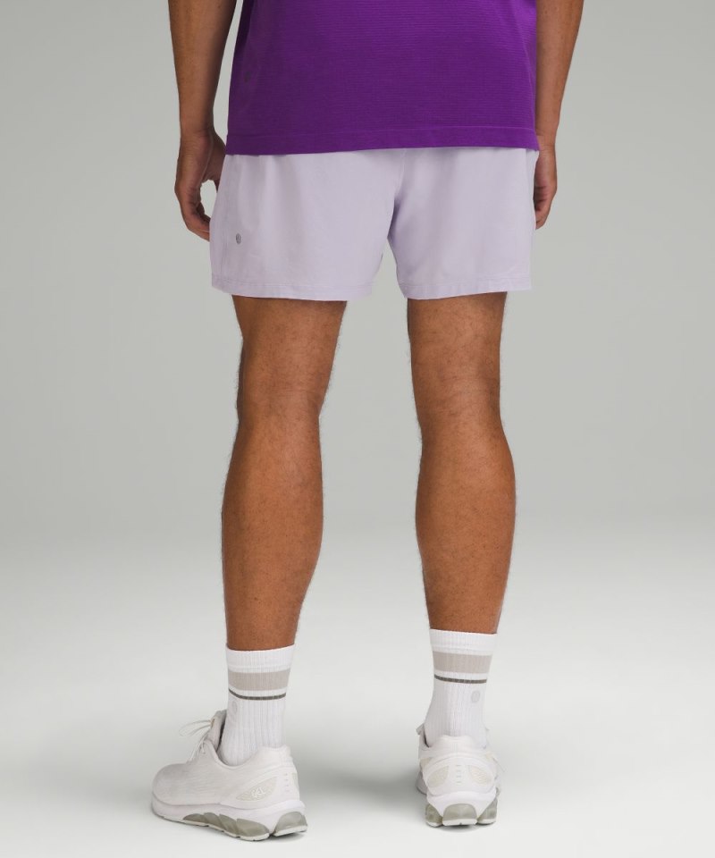 Lululemon Pace Breaker Lined Short 5" Lilac Ether Online Outlet Sale
