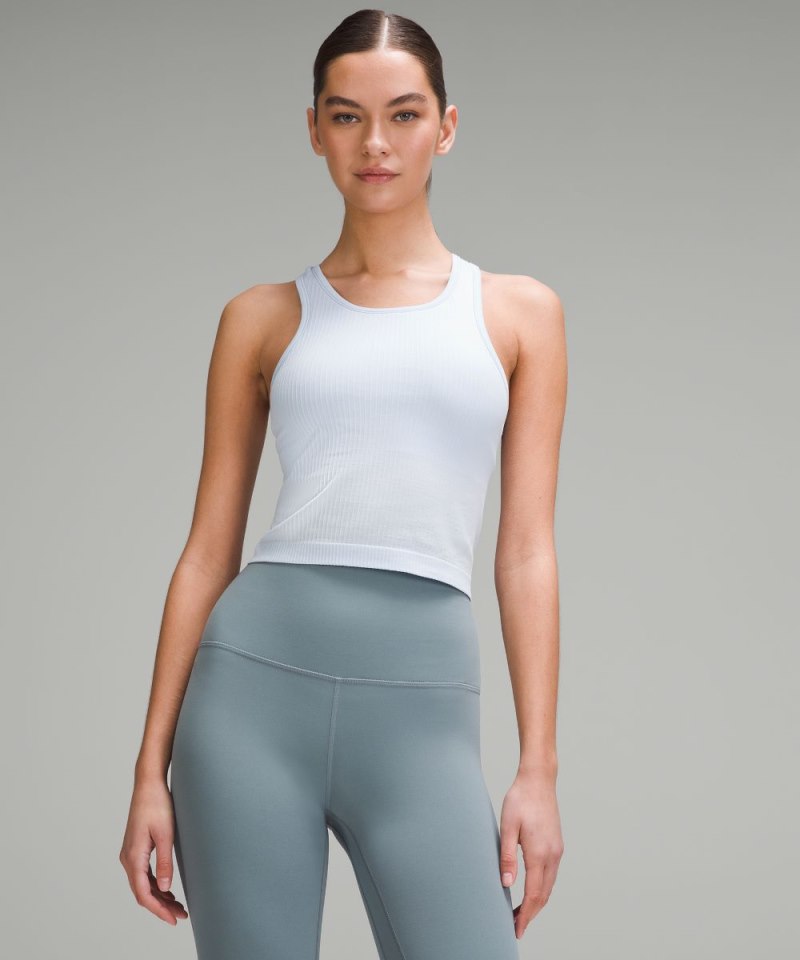 Lululemon Ebb to Street Cropped Racerback Tank Top Windmill Online Outlet Sale