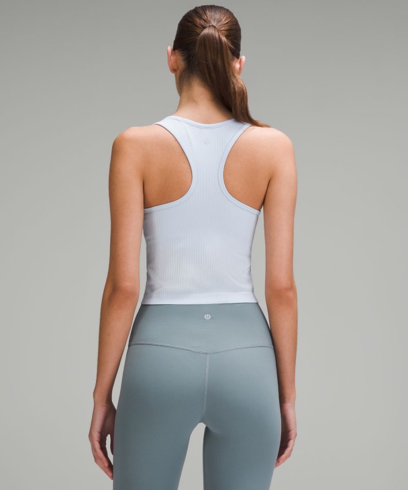 Lululemon Ebb to Street Cropped Racerback Tank Top Windmill Online Outlet Sale