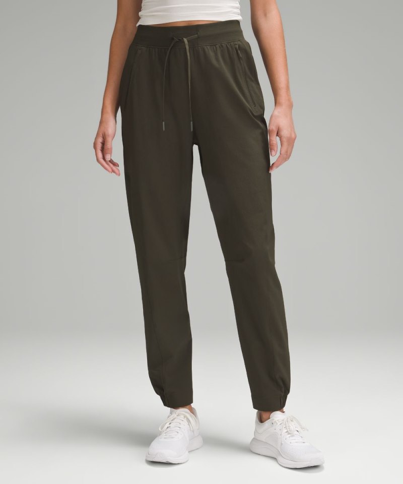 Lululemon License to Train High-Rise Pant Dark Olive Online Outlet Sale