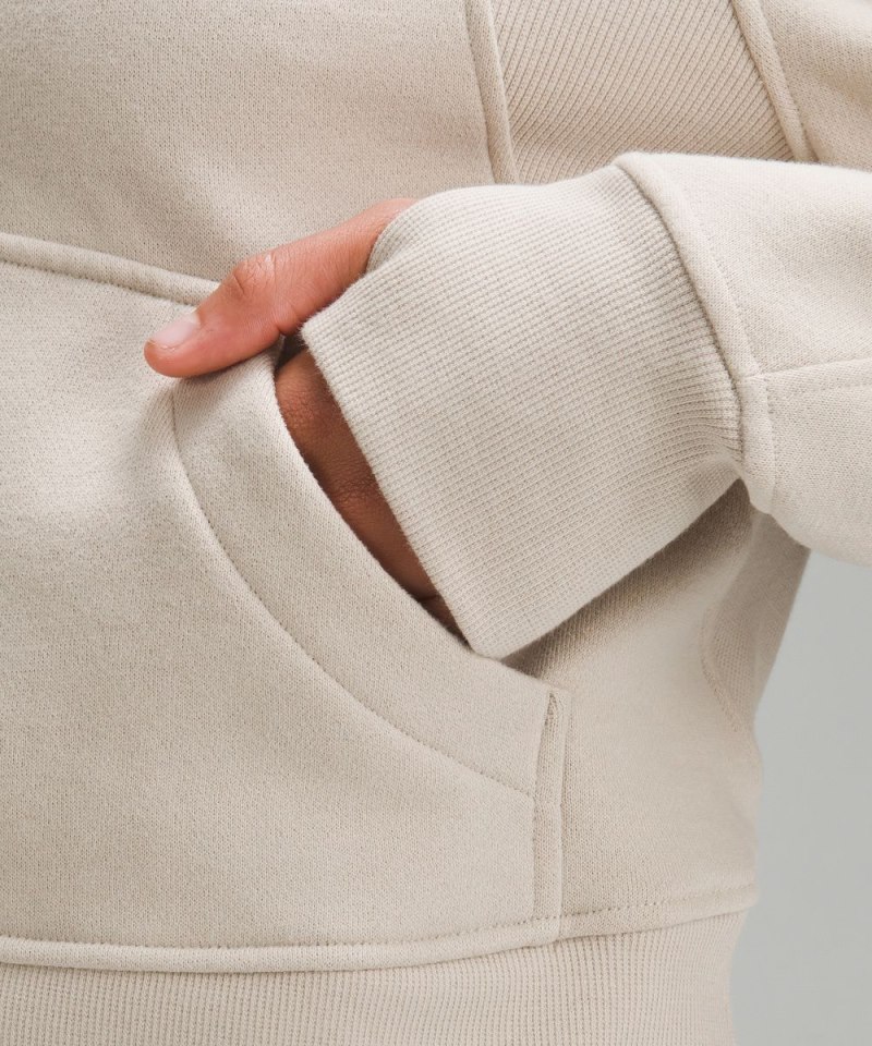 Lululemon Scuba Oversized Half-Zip Hoodie Mojave Tan Online Outlet Sale