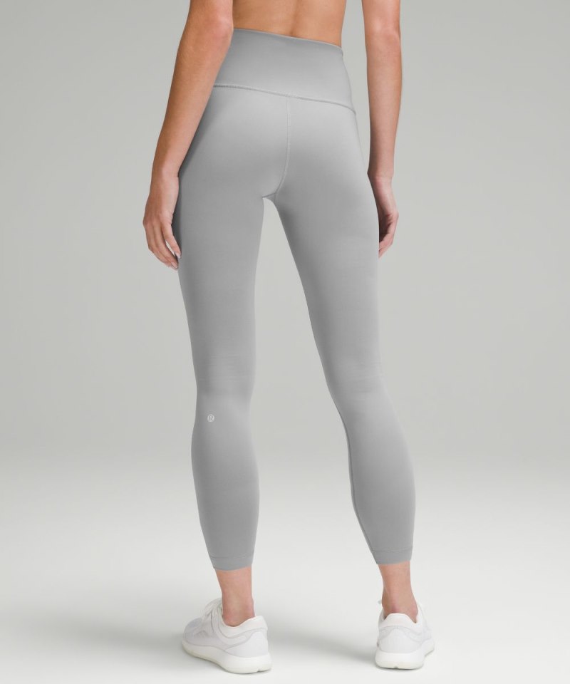 Lululemon Wunder Train High-Rise Tight 25" Rhino Grey Online Outlet Sale