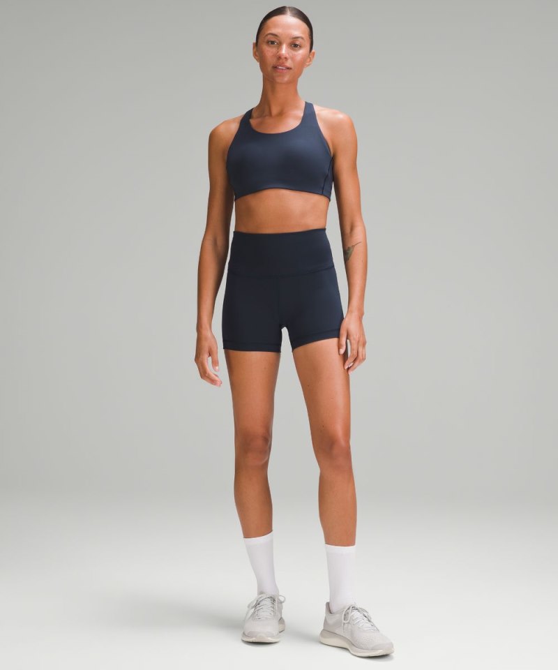Lululemon Wunder Train High-Rise Short 4" True Navy Online Outlet Sale