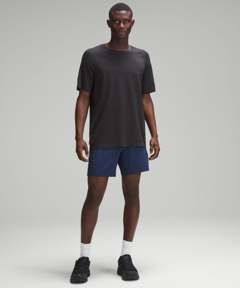 Lululemon Pace Breaker Linerless Short 7" Night Sea Online Outlet Sale