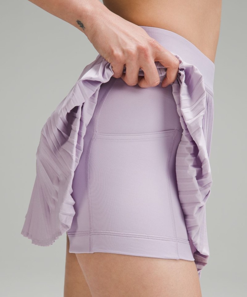 Lululemon Varsity High-Rise Pleated Tennis Skirt Lilac Ether Online Outlet Sale