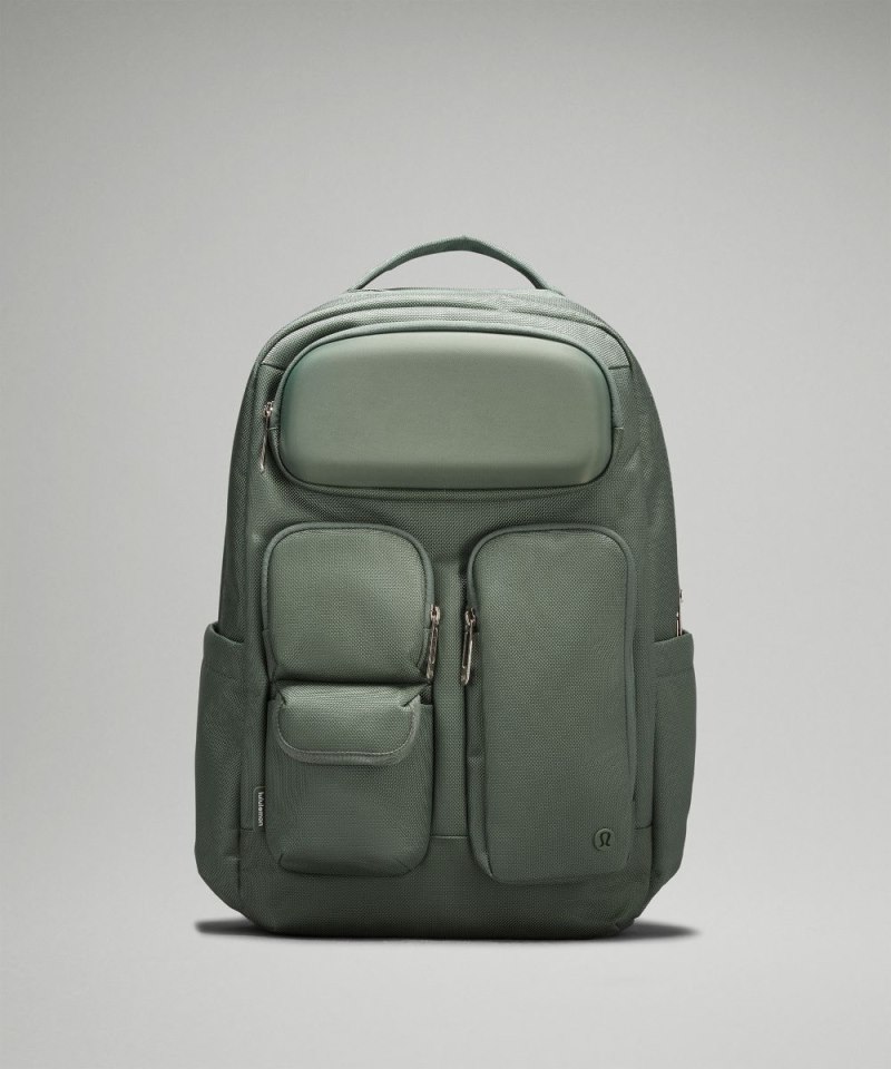 Lululemon Cruiser Backpack 23L Grey Eucalyptus Online Outlet Sale