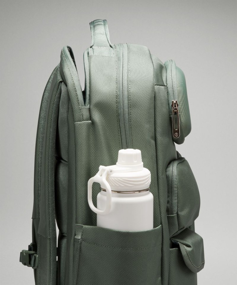 Lululemon Cruiser Backpack 23L Grey Eucalyptus Online Outlet Sale