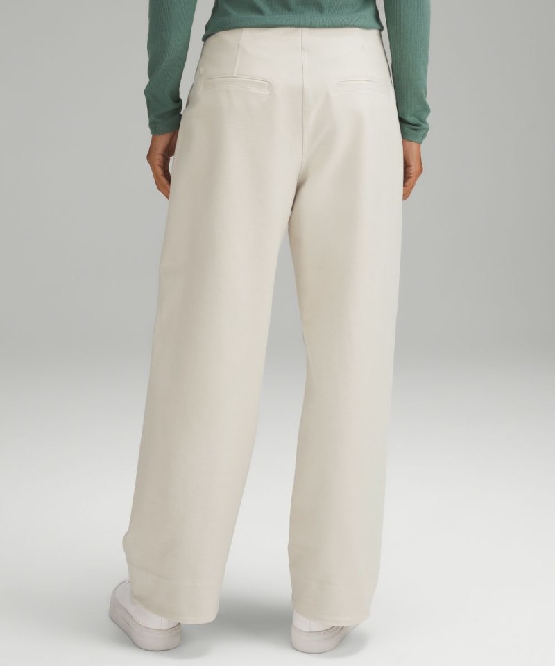 Lululemon Utilitech Relaxed Mid-Rise Trouser 7 / 8 Length Bone Online Outlet Sale