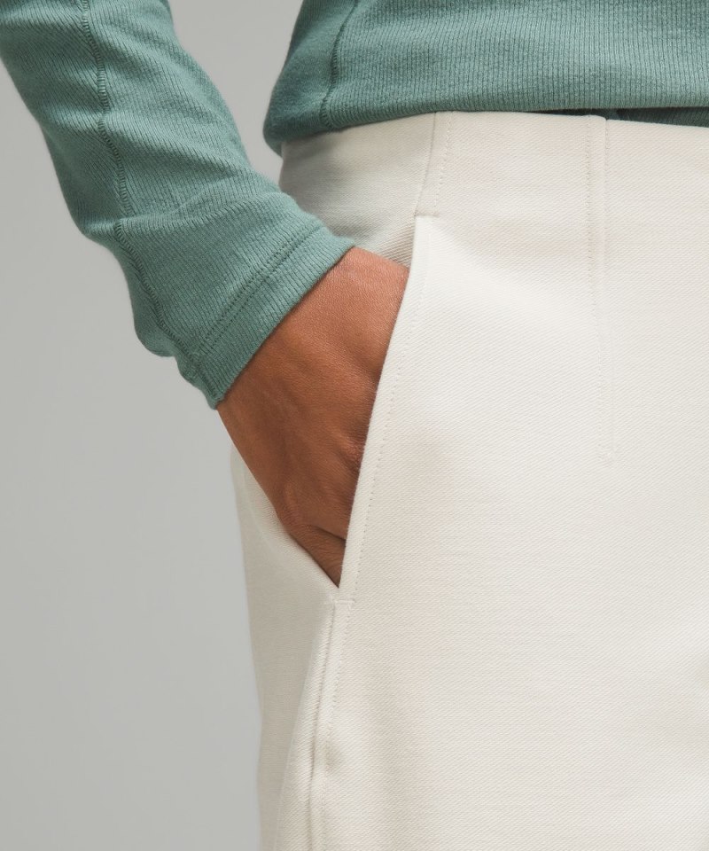 Lululemon Utilitech Relaxed Mid-Rise Trouser 7 / 8 Length Bone Online Outlet Sale