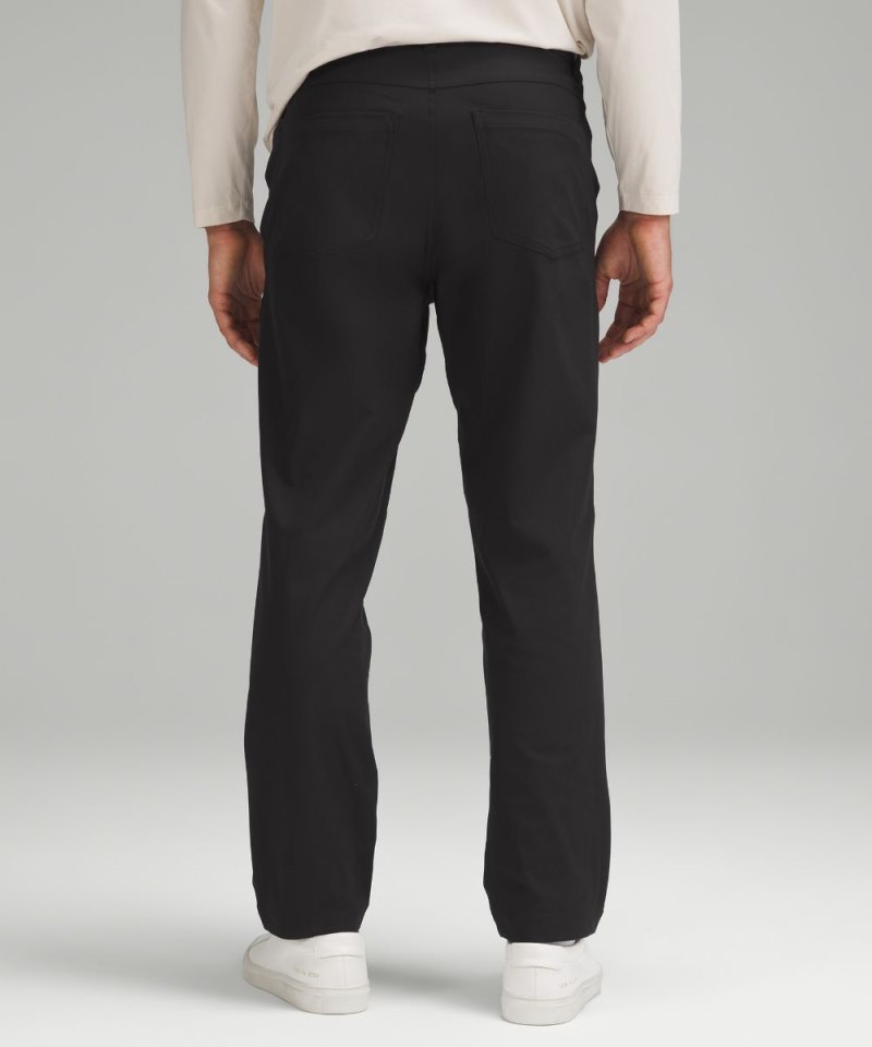 Lululemon ABC Relaxed-Fit 5 Pocket Pant 34"L *Warpstreme Black Online Outlet Sale