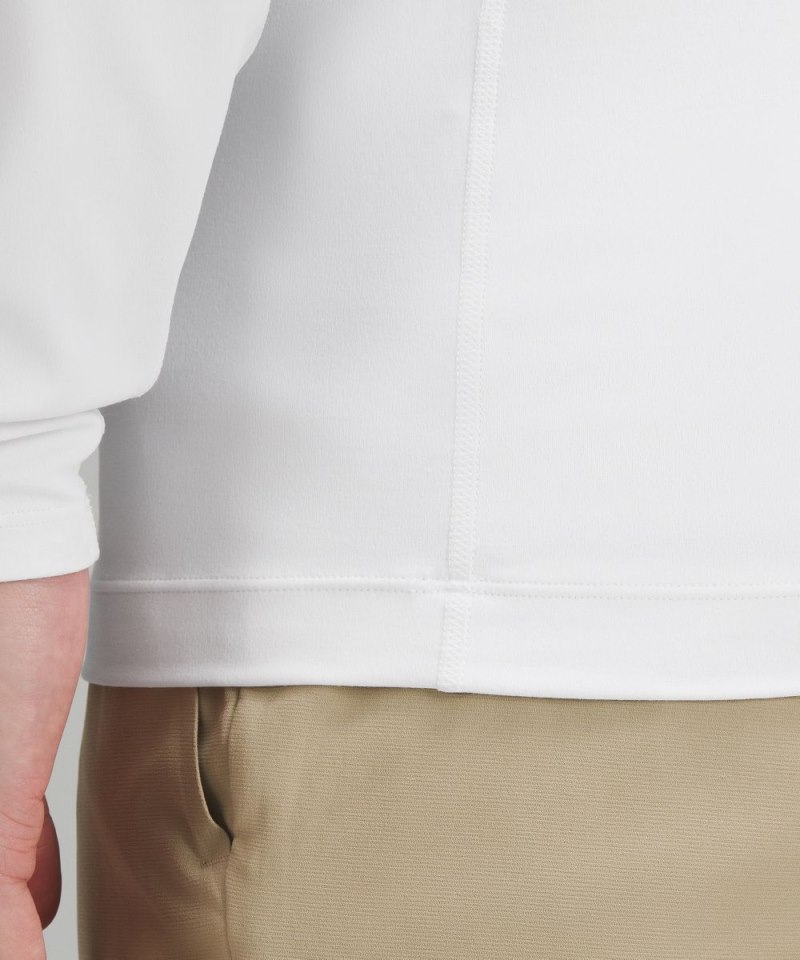 Lululemon Mockneck Golf Long-Sleeve Baselayer White Online Outlet Sale