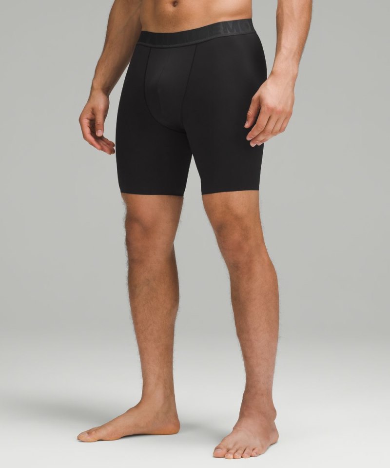 Lululemon Built to Move Long Boxer 7" Black Online Outlet Sale