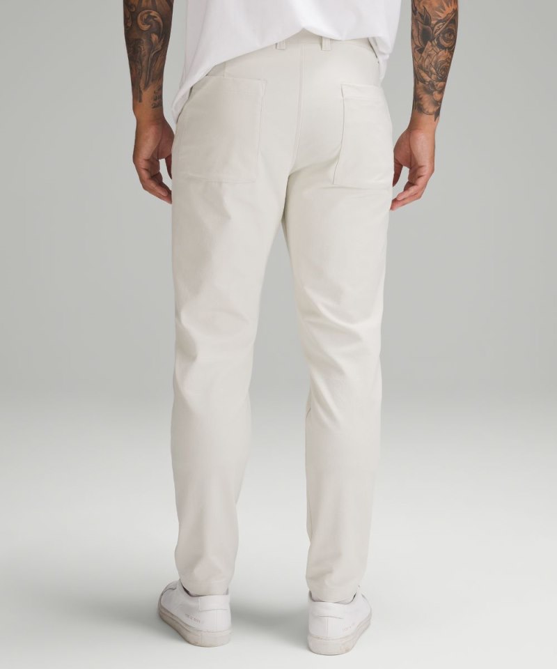 Lululemon Slim-Tapered Heavy Twill Trouser Bone Online Outlet Sale