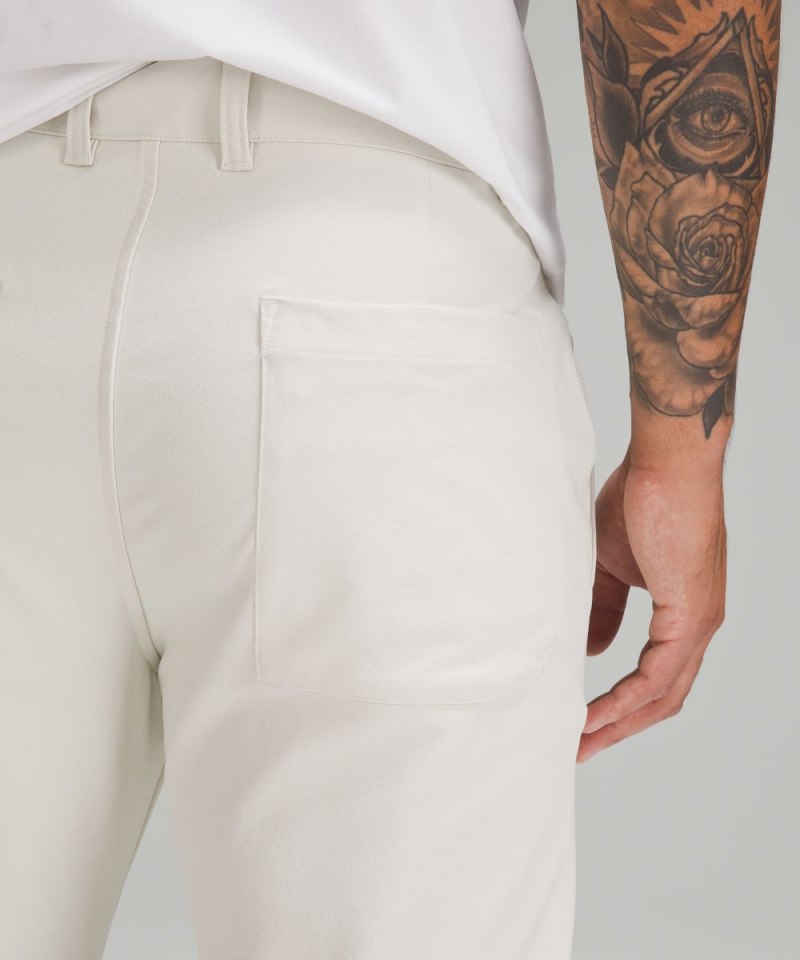 Lululemon Slim-Tapered Heavy Twill Trouser Bone Online Outlet Sale