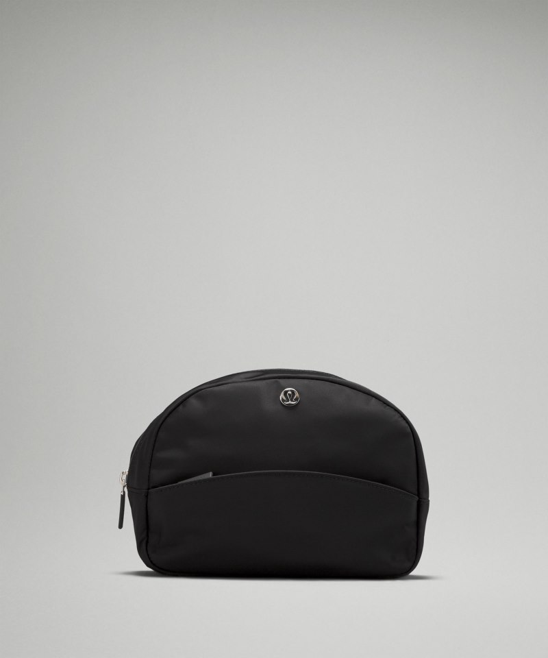 Lululemon Go Getter Pouch Black / Silver Online Outlet Sale