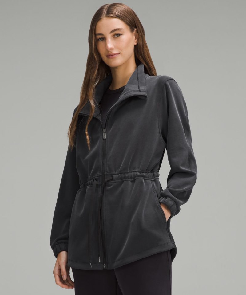 Lululemon Softstreme Cinch-Waist Jacket Black Online Outlet Sale
