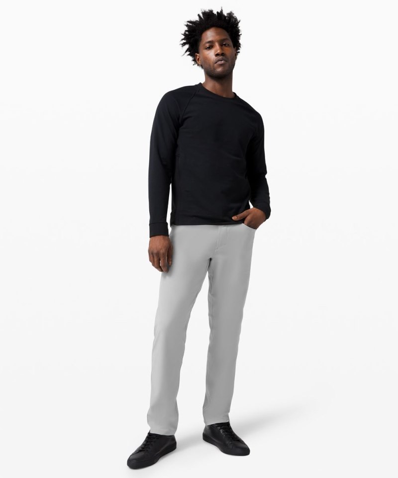Lululemon ABC Classic-Fit 5 Pocket Pant 34"L *Warpstreme Silver Drop Online Outlet Sale
