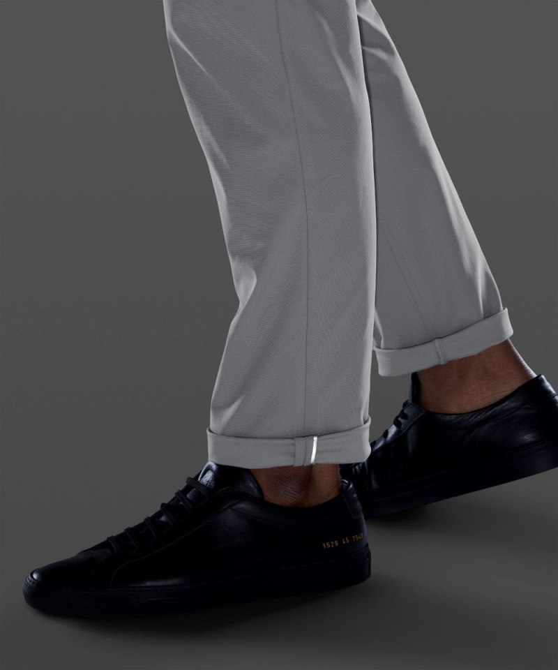 Lululemon ABC Classic-Fit 5 Pocket Pant 34"L *Warpstreme Silver Drop Online Outlet Sale