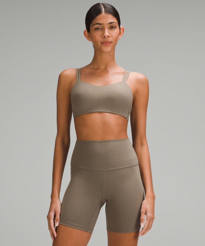 Lululemon Like a Cloud Ribbed Bra *Light Support, B / C Cup Nomad Online Outlet Sale