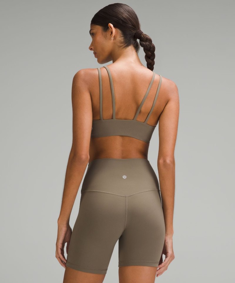 Lululemon Like a Cloud Ribbed Bra *Light Support, B / C Cup Nomad Online Outlet Sale