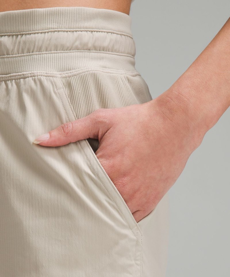 Lululemon Dance Studio High-Rise Short 3.5" Mojave Tan Online Outlet Sale