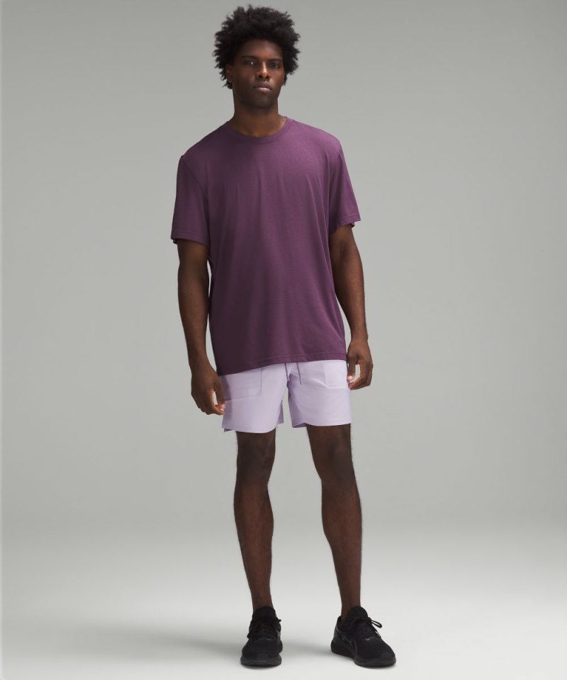 Lululemon License to Train Linerless Short 7" *Pique Lilac Ether Online Outlet Sale