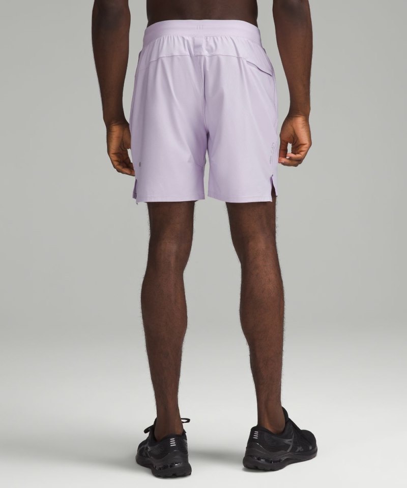 Lululemon License to Train Linerless Short 7" *Pique Lilac Ether Online Outlet Sale