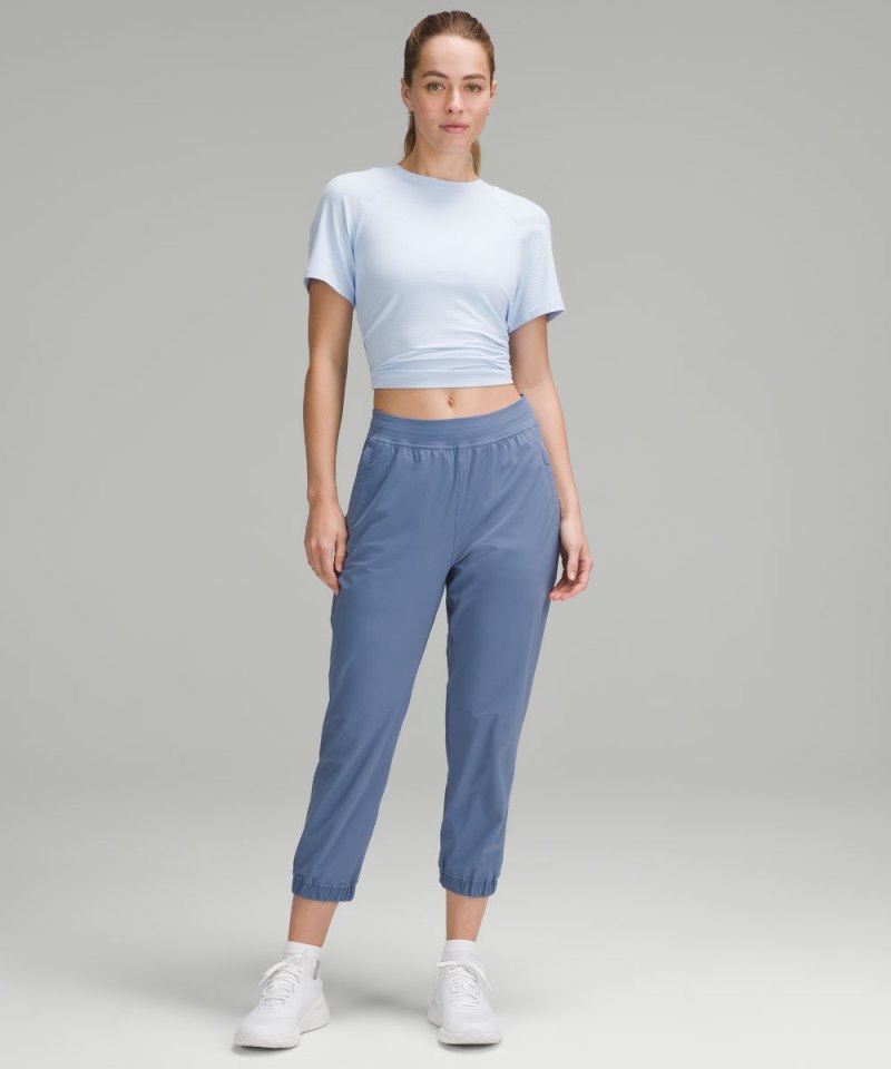 Lululemon Adapted State High-Rise Cropped Jogger Oasis Blue Online Outlet Sale
