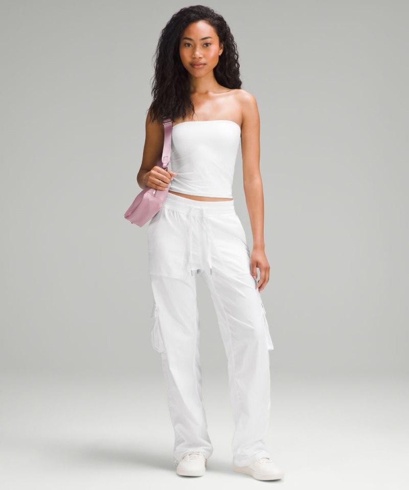 Lululemon Wundermost Ultra-Soft Nulu Tube Top White Online Outlet Sale