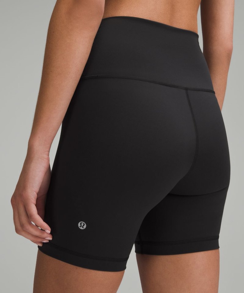 Lululemon Wunder Train High-Rise Short 6" Black Online Outlet Sale