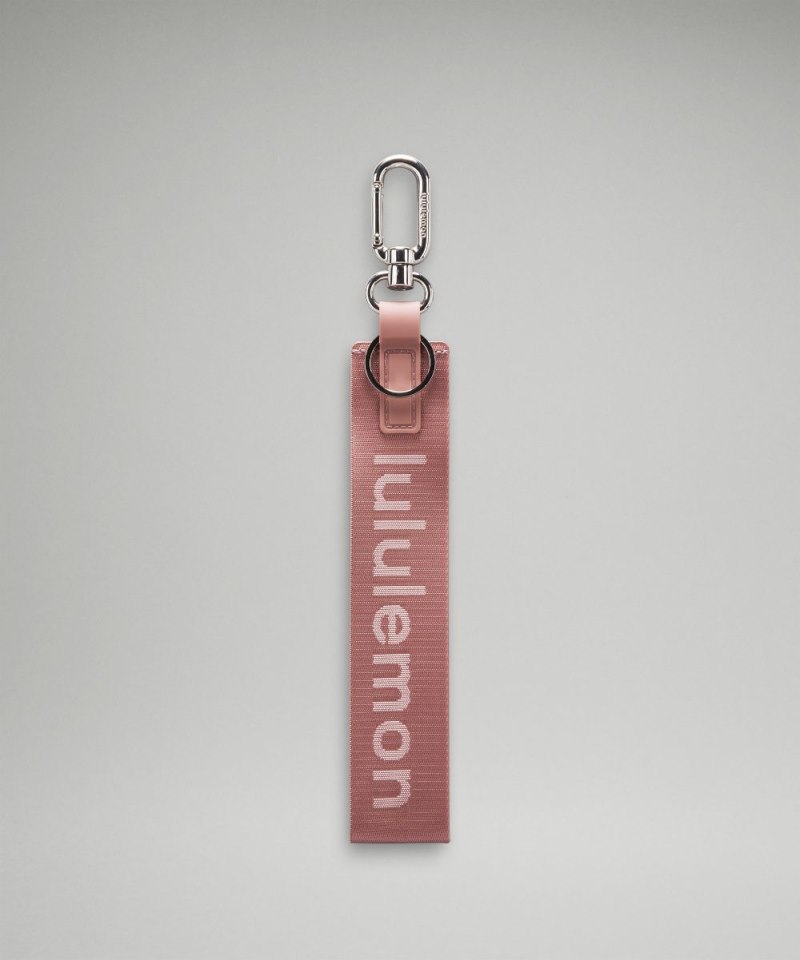 Lululemon Never Lost Keychain Spiced Chai / Flush Pink Online Outlet Sale