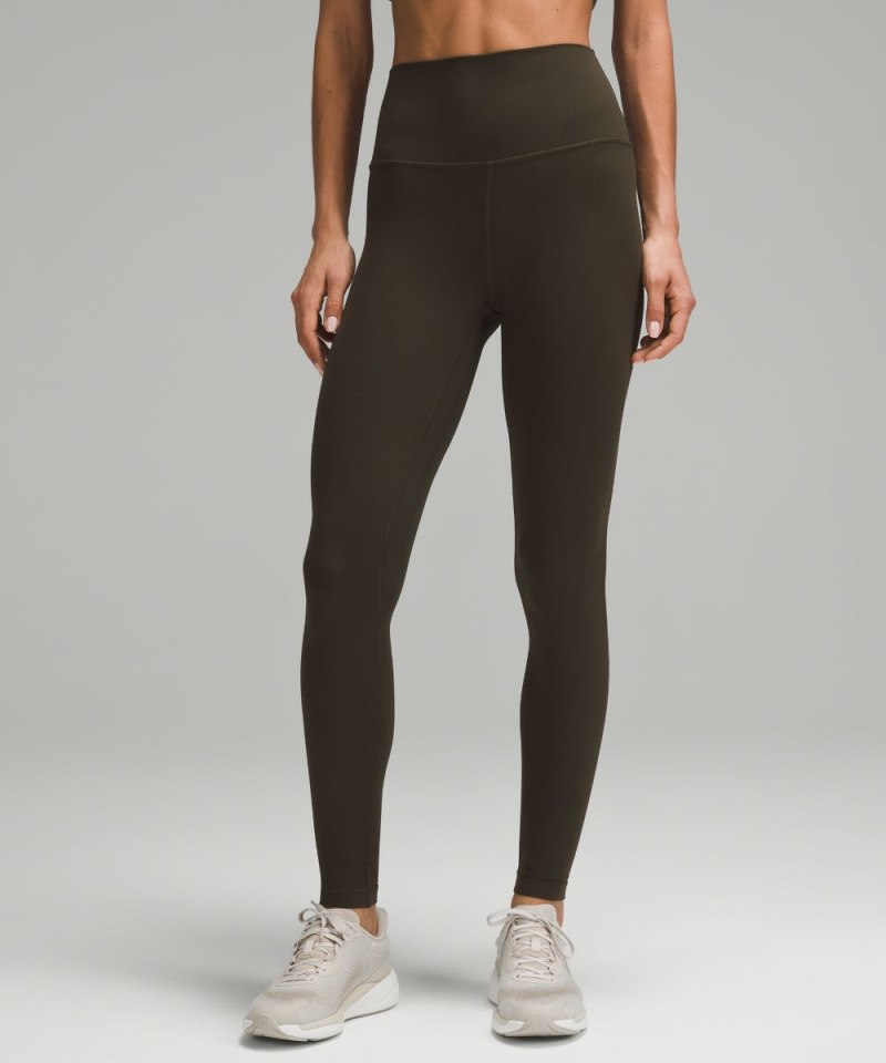 Lululemon lululemon Align™ High-Rise Pant 31" Dark Olive Online Outlet Sale