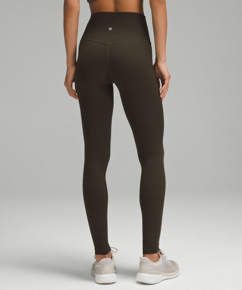 Lululemon lululemon Align™ High-Rise Pant 31" Dark Olive Online Outlet Sale