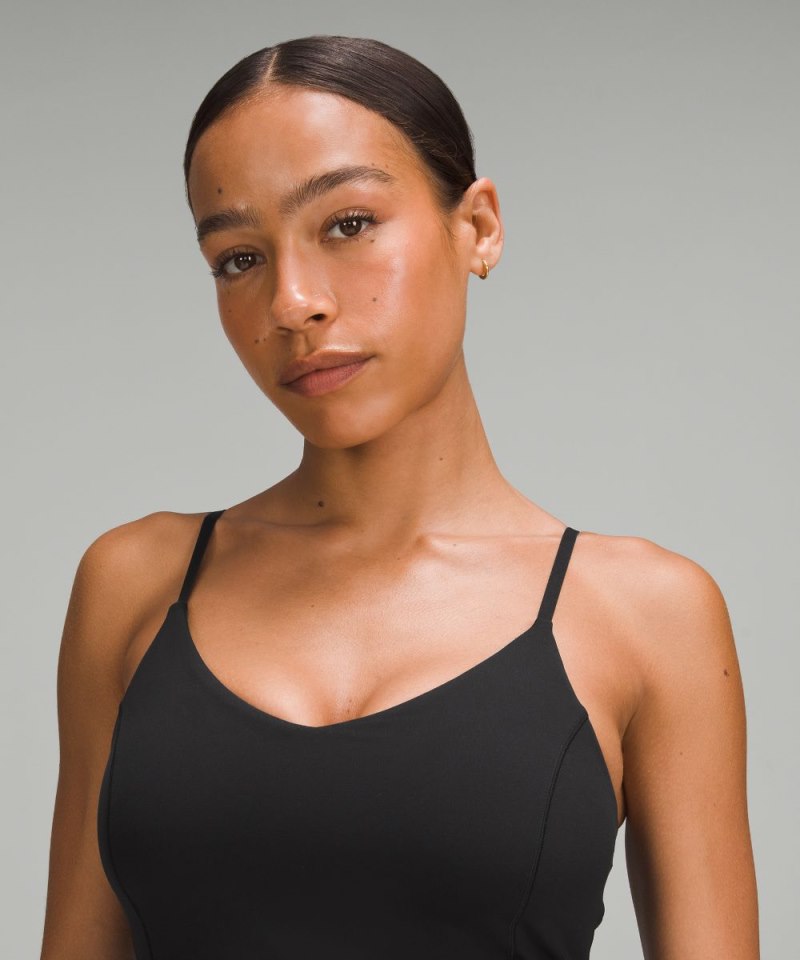Lululemon lululemon Align™ Cropped Cami Tank Top *C / D Cup Black Online Outlet Sale